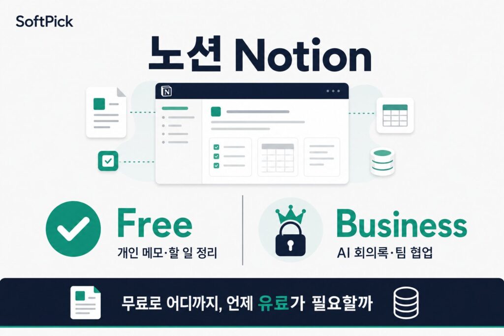 노션 Notion 올인원 워크스페이스 기능과 요금 정리